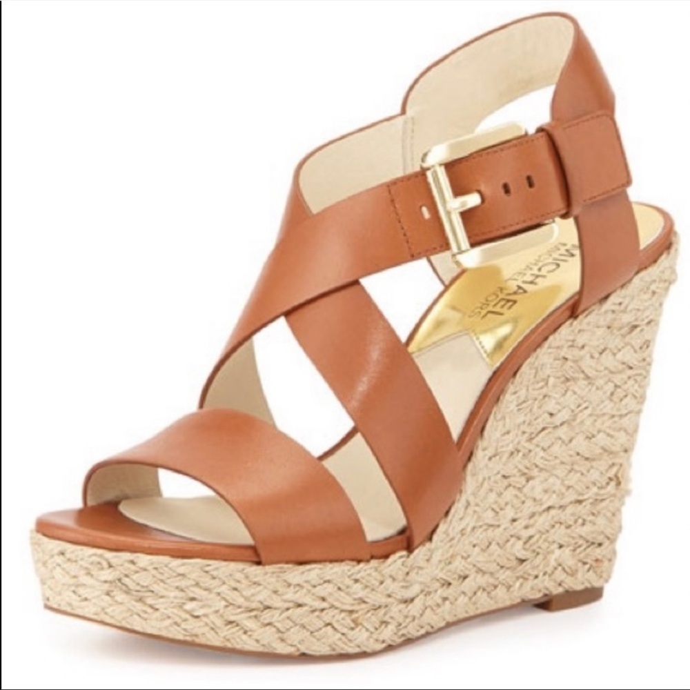 Micheal Kors Wedge Sandals Size 8